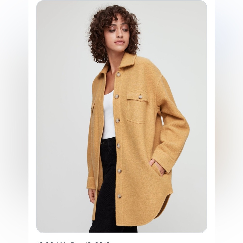 Wilfred Free Ganna Jacket in mustard, XS, excellent condition